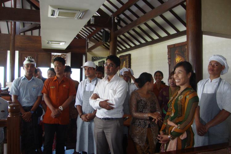 Birth Day Staff, bali indian restaurant, indian food restaurant in bali